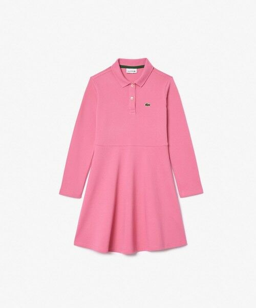 LACOSTE / ラコステ ミニ丈・ひざ丈ワンピース | 【EC限定】GIRLS鹿の子地ポロドレス | 詳細16