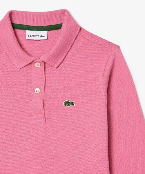 LACOSTE / ラコステ ミニ丈・ひざ丈ワンピース | 【EC限定】GIRLS鹿の子地ポロドレス | 詳細18