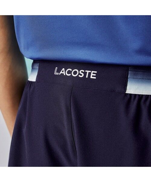 LACOSTE / ラコステ ショート・ハーフ・半端丈パンツ | 「ノバク・ジョコビッチ」グラデーションウェストバンドテニスショーツ | 詳細13