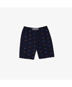 LACOSTE / ラコステ ルームウェア | クロックプリントコットンフリースインドアショーツ