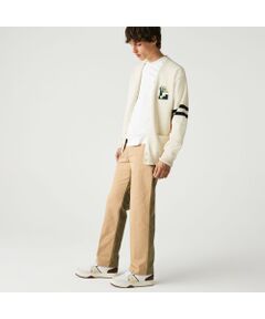 LACOSTE L!VE 前後配色チノトラウザー