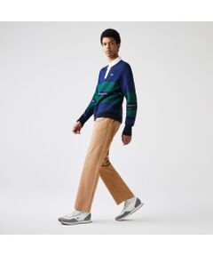 LACOSTE L!VEサイドパイピングチノパンツ