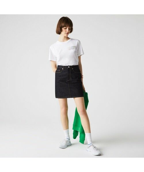 LACOSTE / ラコステ ミニ・ひざ丈スカート | デニムショートスカート | 詳細1