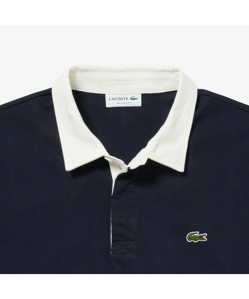 LACOSTE / ラコステ ポロシャツ | オーバーサイズネームステッチラグビーシャツ | 詳細2