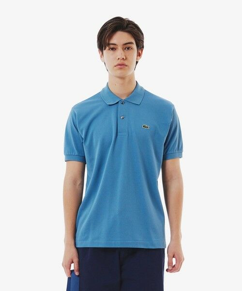 ラコステ LACOSTE スリムフィットソリッドポロシャツ（半袖