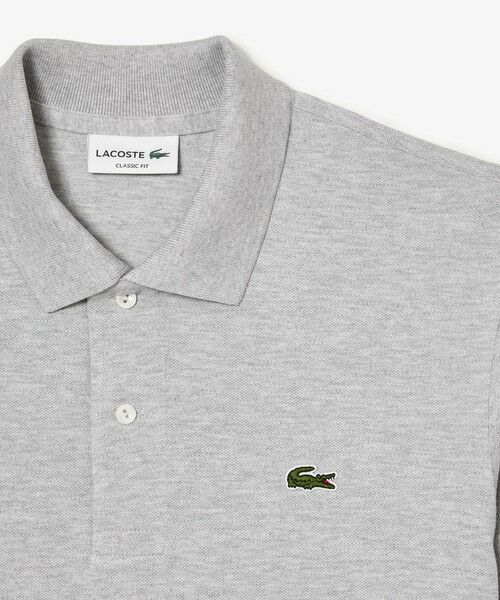 LACOSTE / ラコステ ポロシャツ | 『L1264』定番半袖ポロシャツ（杢糸） | 詳細3