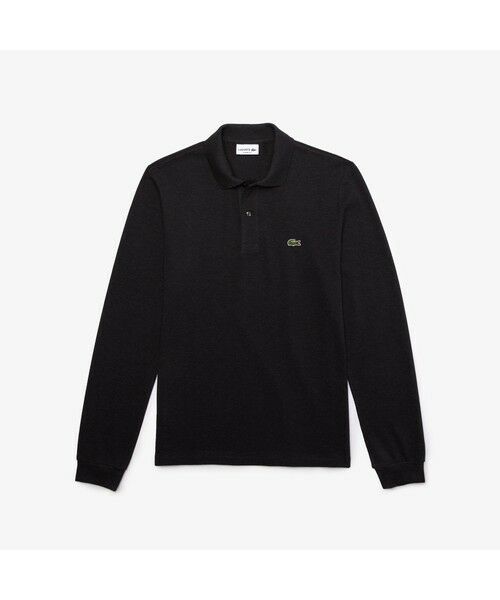 LACOSTE / ラコステ ポロシャツ | 長袖 リブ カラ-ポロシャツ L1313 （杢・長袖) | 詳細11