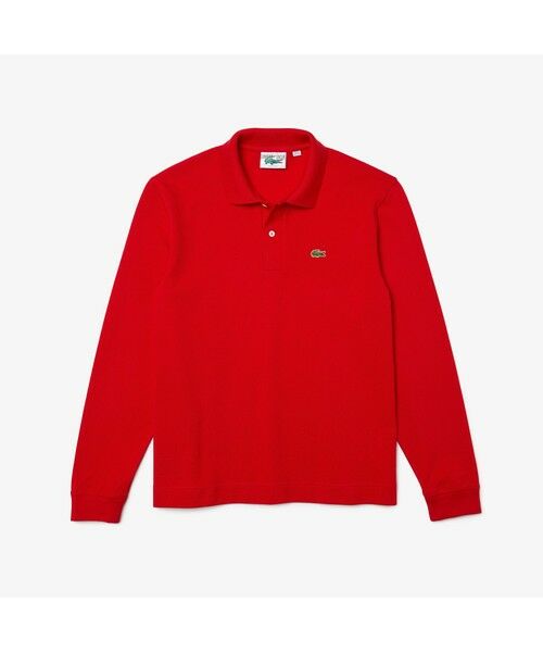 LACOSTE / ラコステ ポロシャツ | オーガニックコットンロングスリーブポロシャツ | 詳細3