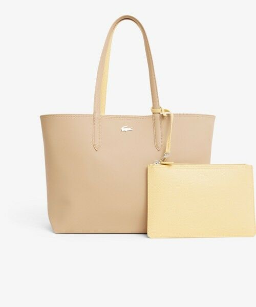 LACOSTE / ラコステ トートバッグ | ANNA 2WAY リバーシブル トートバッグ / クラッチバッグ付き | 詳細3