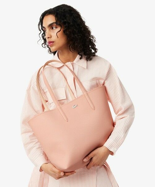 LACOSTE / ラコステ トートバッグ | ANNA 2WAY リバーシブル トートバッグ / クラッチバッグ付き | 詳細12