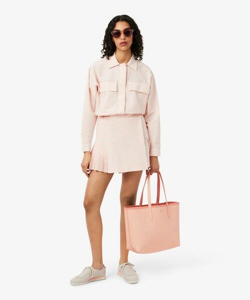 LACOSTE / ラコステ トートバッグ | ANNA 2WAY リバーシブル トートバッグ / クラッチバッグ付き | 詳細13