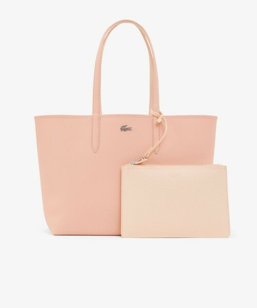 LACOSTE / ラコステ トートバッグ | ANNA 2WAY リバーシブル トートバッグ / クラッチバッグ付き | 詳細14