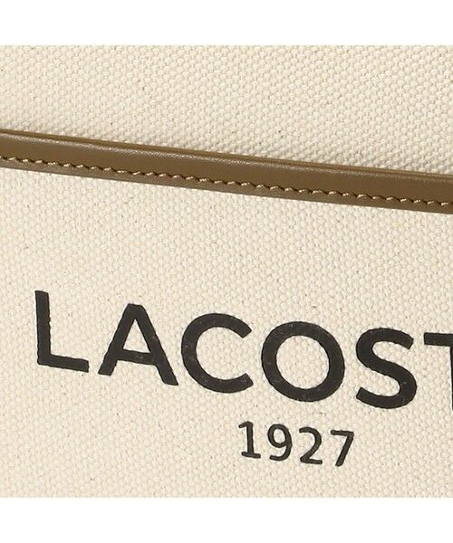 LACOSTE / ラコステ ショルダーバッグ | ヘリテージキャンバス コットンキャンバスショルダーバッグ | 詳細12