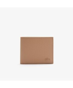 LACOSTE / ラコステ 財布・コインケース・マネークリップ | CHANTACO 鹿の子地エンボスレザーふたつ折りカードウォレット