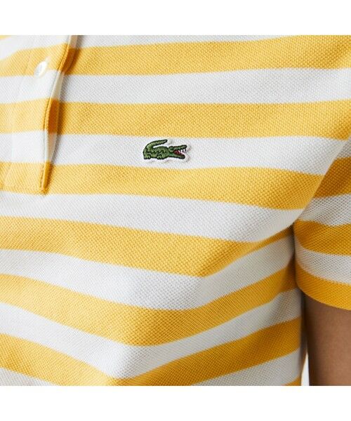 LACOSTE / ラコステ ポロシャツ | メッシュニットカラーボーダーポロシャツ | 詳細8