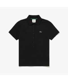 LACOSTE L!VE6つボタンメタルワニロゴバッジポロシャツ