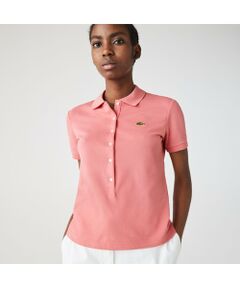 LACOSTE L!VE6つボタンメタルワニロゴバッジポロシャツ