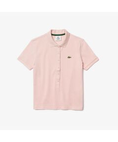 LACOSTE L!VE6つボタンメタルワニロゴバッジポロシャツ