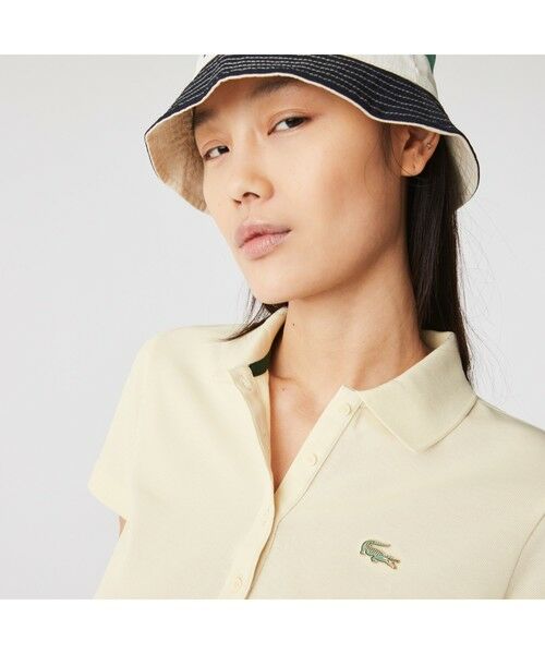 LACOSTE / ラコステ ポロシャツ | LACOSTE L!VE6つボタンメタルワニロゴバッジポロシャツ | 詳細7