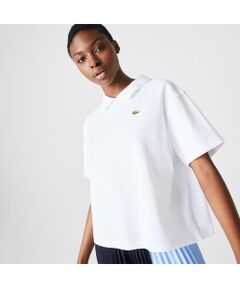 LACOSTE L!VEバックプラケットアレンジポロシャツ