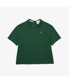 LACOSTE L!VEバックプラケットアレンジポロシャツ