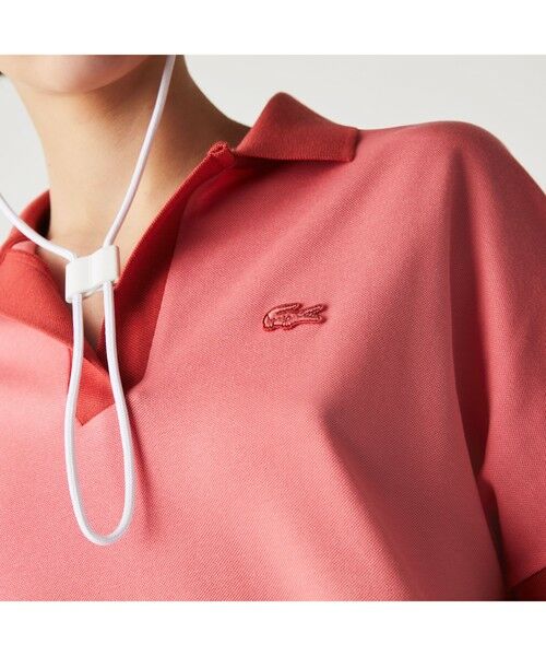 LACOSTE / ラコステ ポロシャツ | コントラストカラースキッパーネックポロシャツ（半袖） | 詳細3