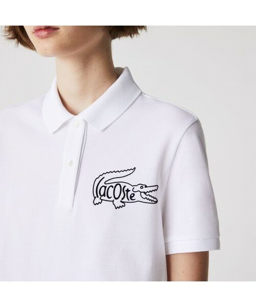LACOSTE / ラコステ ポロシャツ | ビッグフロッキープリントポロシャツ | 詳細3