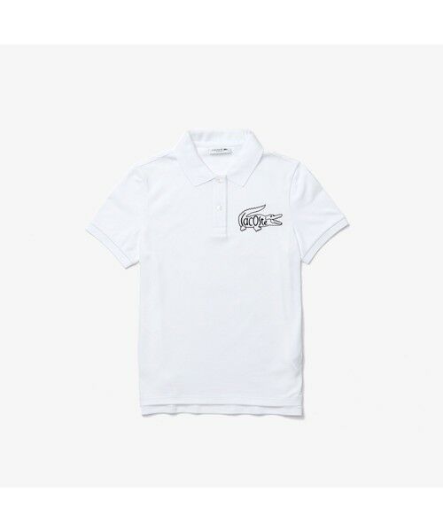 LACOSTE / ラコステ ポロシャツ | ビッグフロッキープリントポロシャツ | 詳細4