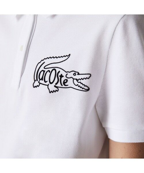 LACOSTE / ラコステ ポロシャツ | ビッグフロッキープリントポロシャツ | 詳細5