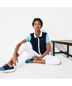 LACOSTE / ラコステ ポロシャツ | 『ROLAND GARROS』シリーズ カラーブロックコットンポロシャツ (半袖)