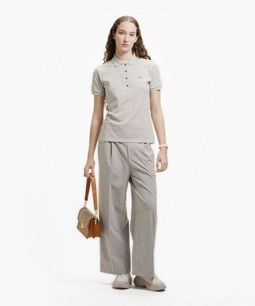 LACOSTE / ラコステ ポロシャツ | スリムフィット ストレッチコットンピケポロシャツ（半袖） | 詳細5