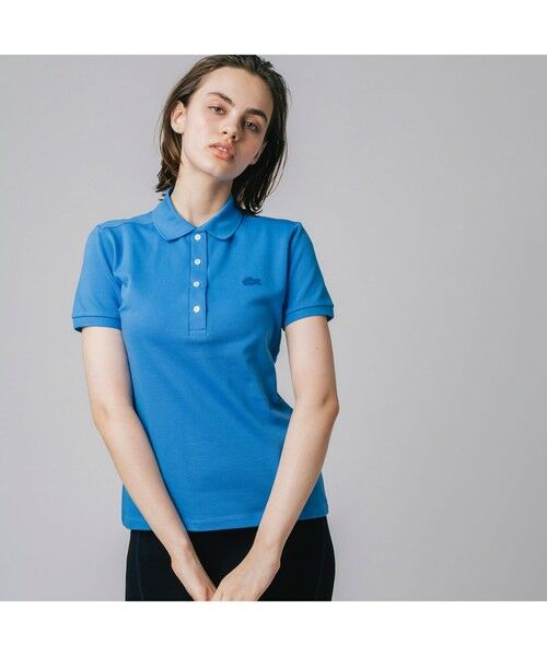 LACOSTE ストレッチコットンピケポロシャツ (半袖) | kensysgas.com