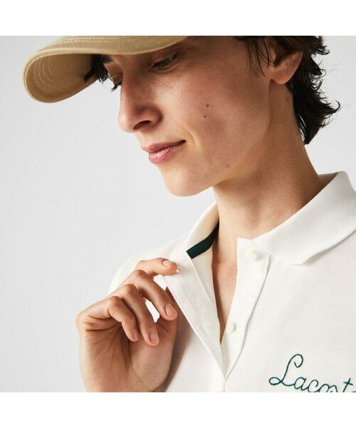 LACOSTE / ラコステ ポロシャツ | チェーンステッチロゴポロシャツ | 詳細3