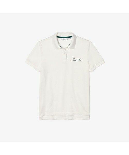 LACOSTE / ラコステ ポロシャツ | チェーンステッチロゴポロシャツ | 詳細4