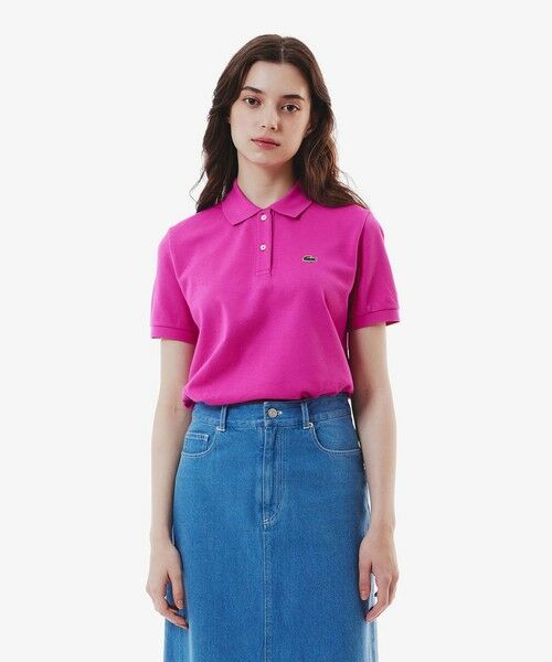 コットン100% ピケ ポロシャツ（半袖） （ポロシャツ）｜LACOSTE