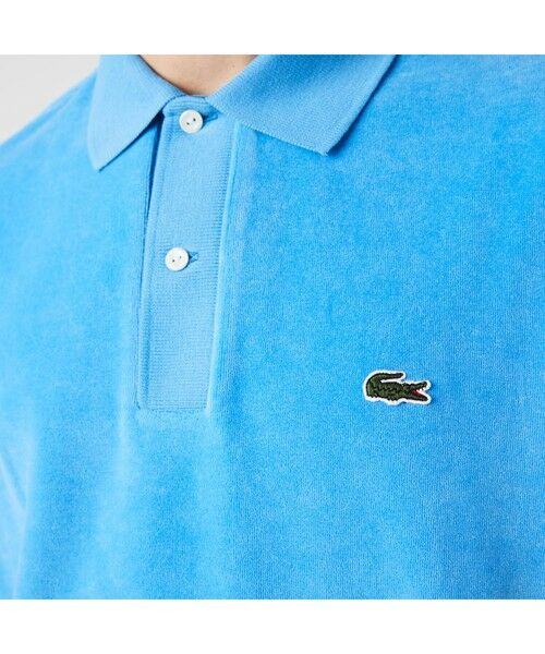 LACOSTE / ラコステ ポロシャツ | ベルベットコットンポロシャツ | 詳細4