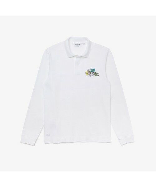 LACOSTE / ラコステ ポロシャツ | メイドインフランスオーガニックコットンポロシャツ（ホワイト）