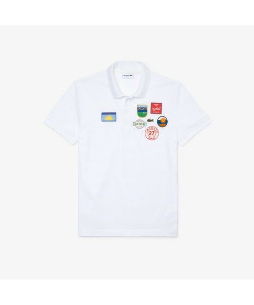 LACOSTE / ラコステ ポロシャツ | マルチワッペンカスタムポロシャツ | 詳細4