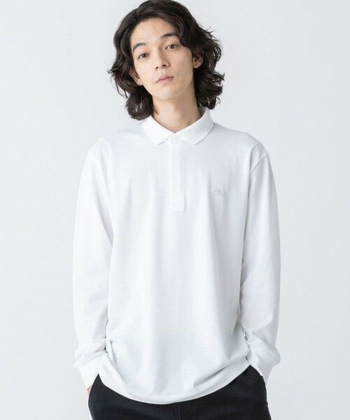 LACOSTE / ラコステ ポロシャツ | 比翼フロントロングスリーブポロシャツ | 詳細1