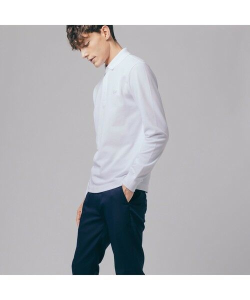 LACOSTE / ラコステ ポロシャツ | 比翼フロントロングスリーブポロシャツ | 詳細3
