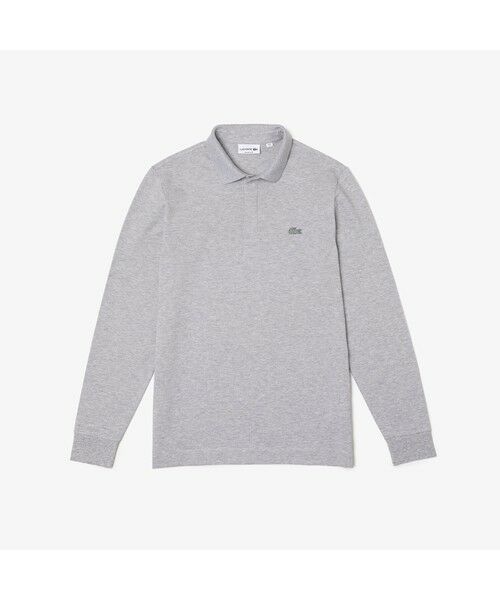 比翼フロントロングスリーブポロシャツ （ポロシャツ）｜LACOSTE 