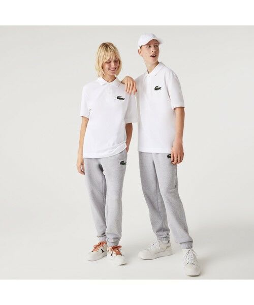 LACOSTE / ラコステ ポロシャツ | ルーズフィット コットン ピケ ポロシャツ | 詳細2