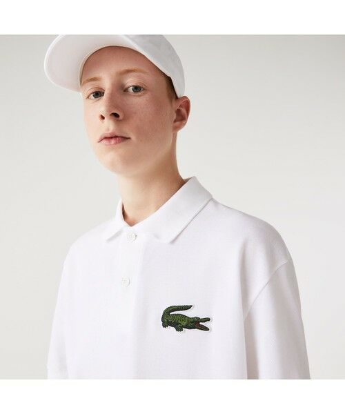 LACOSTE / ラコステ ポロシャツ | ルーズフィット コットン ピケ ポロシャツ | 詳細5