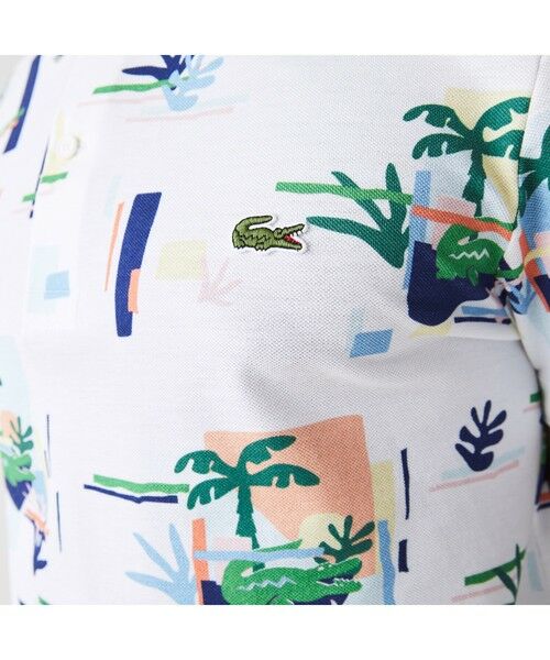 LACOSTE / ラコステ ポロシャツ | リゾートプリント総柄ポロシャツ | 詳細5