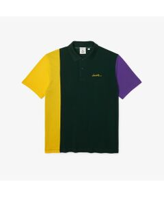 LACOSTE L!VE カラーブロッキングポロシャツ