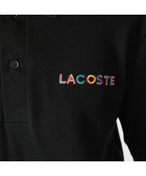 LACOSTE / ラコステ ポロシャツ | LACOSTE L!VE マルチカラーネームポロシャツ | 詳細3