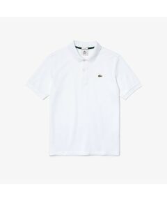 LACOSTE L!VEメタルバッジプレーンポロシャツ