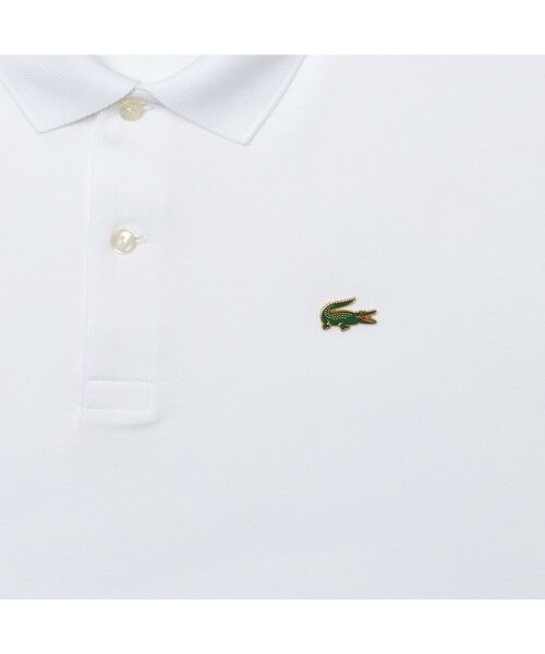 LACOSTE / ラコステ ポロシャツ | LACOSTE L!VEメタルバッジプレーンポロシャツ | 詳細1