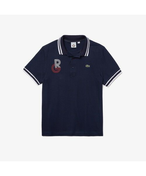 LACOSTE / ラコステ ポロシャツ | 「ローラン・ギャロス」イニシャルプリントポロシャツ | 詳細4