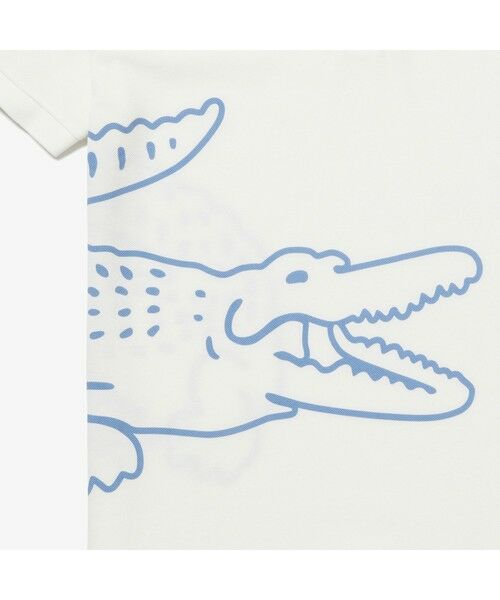 LACOSTE / ラコステ ポロシャツ | オーガニックコットンビッグワニロゴプリントポロシャツ | 詳細3